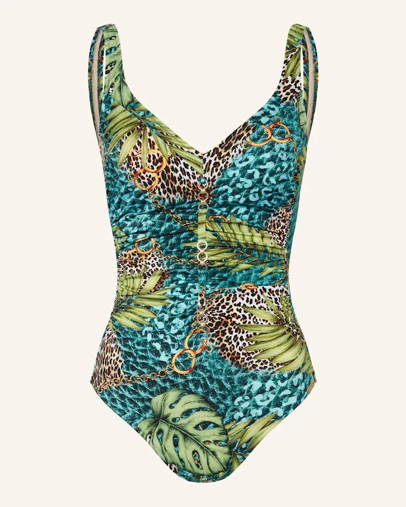 Charmline Shape-Badeanzug JUNGLE JEWELS Gruen