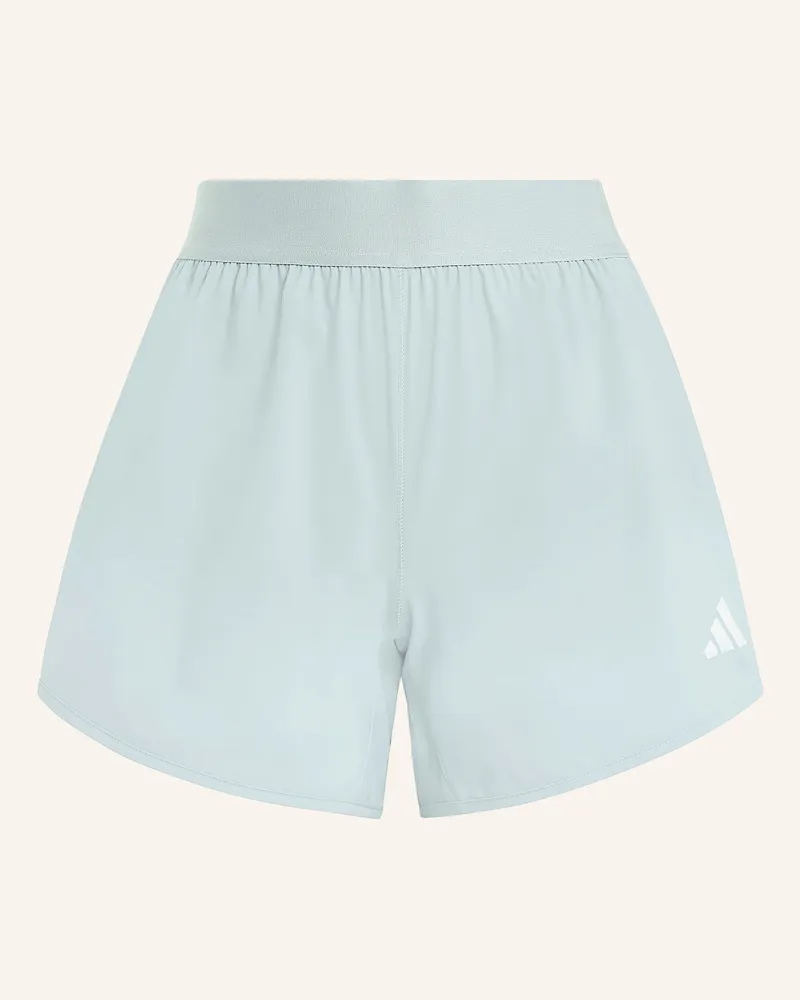 adidas Trainingsshorts Pacer Workout Flex Woven gruen Hellgrün