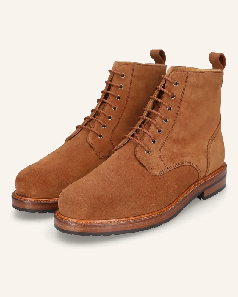 Heinrich Dinkelacker Schnürboots Buda Derby Boot V braun Braun