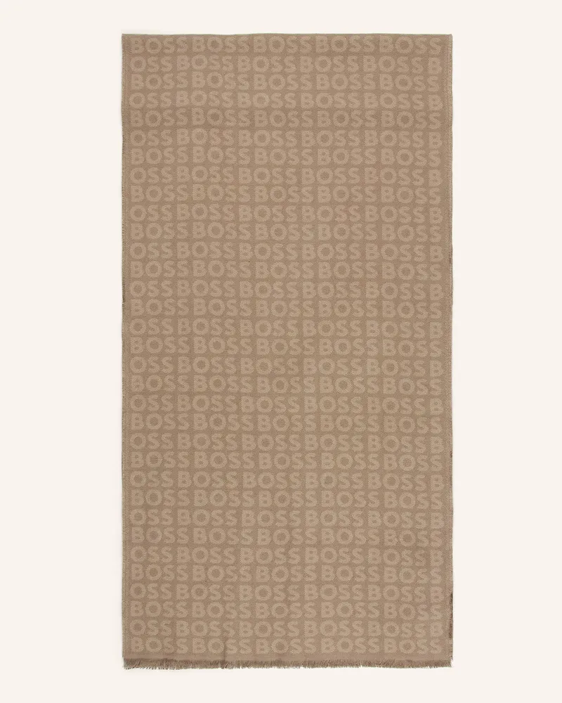 HUGO BOSS Schal Tadic braun Beige