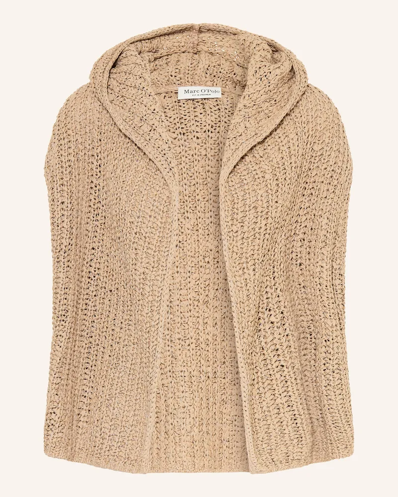 Marc O'Polo Strickhülle beige Camel