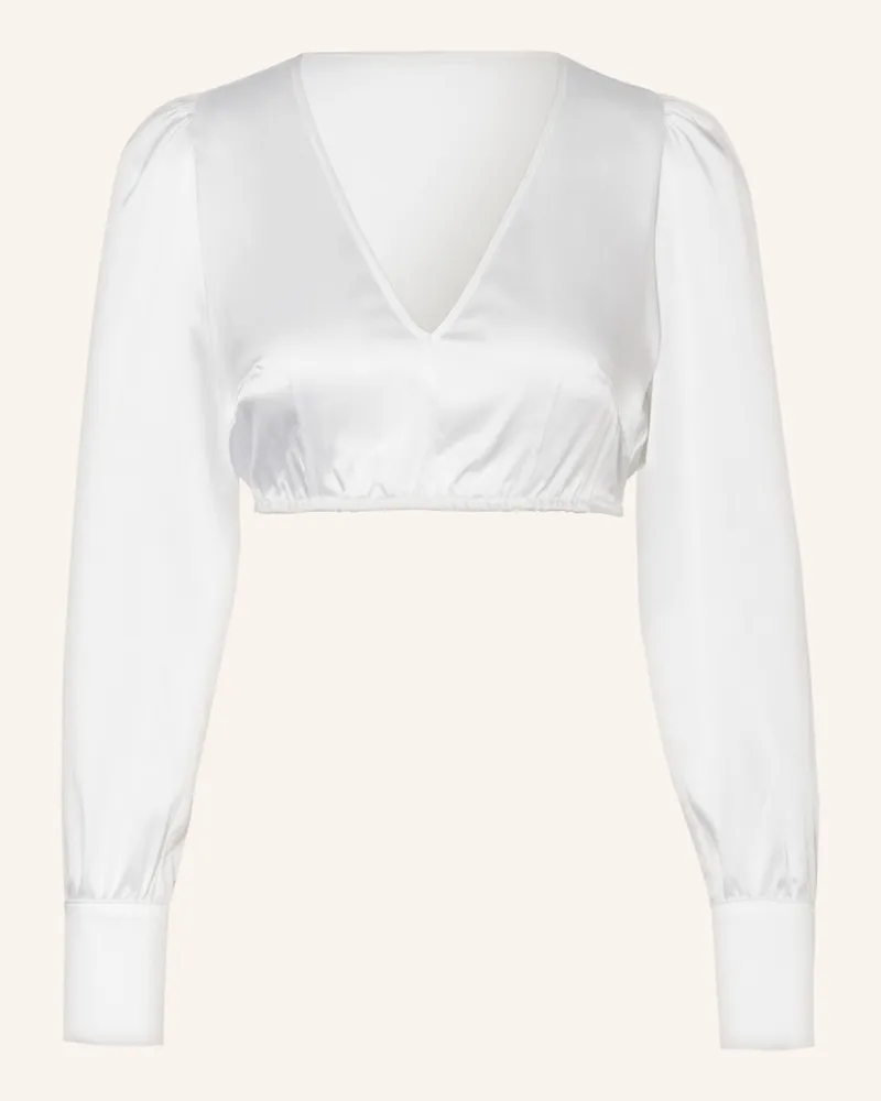 Sportalm Dirndlbluse Aus Seide weiss Creme