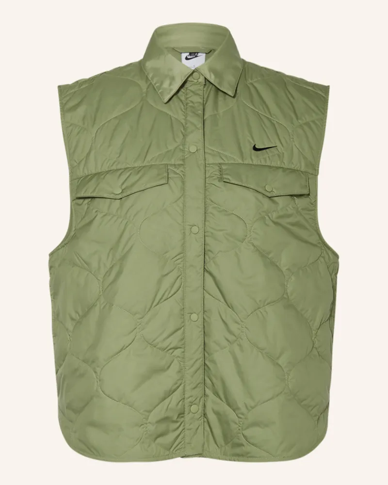 Nike Steppweste SPORTSWEAR ESSENTIALS Hellgrün