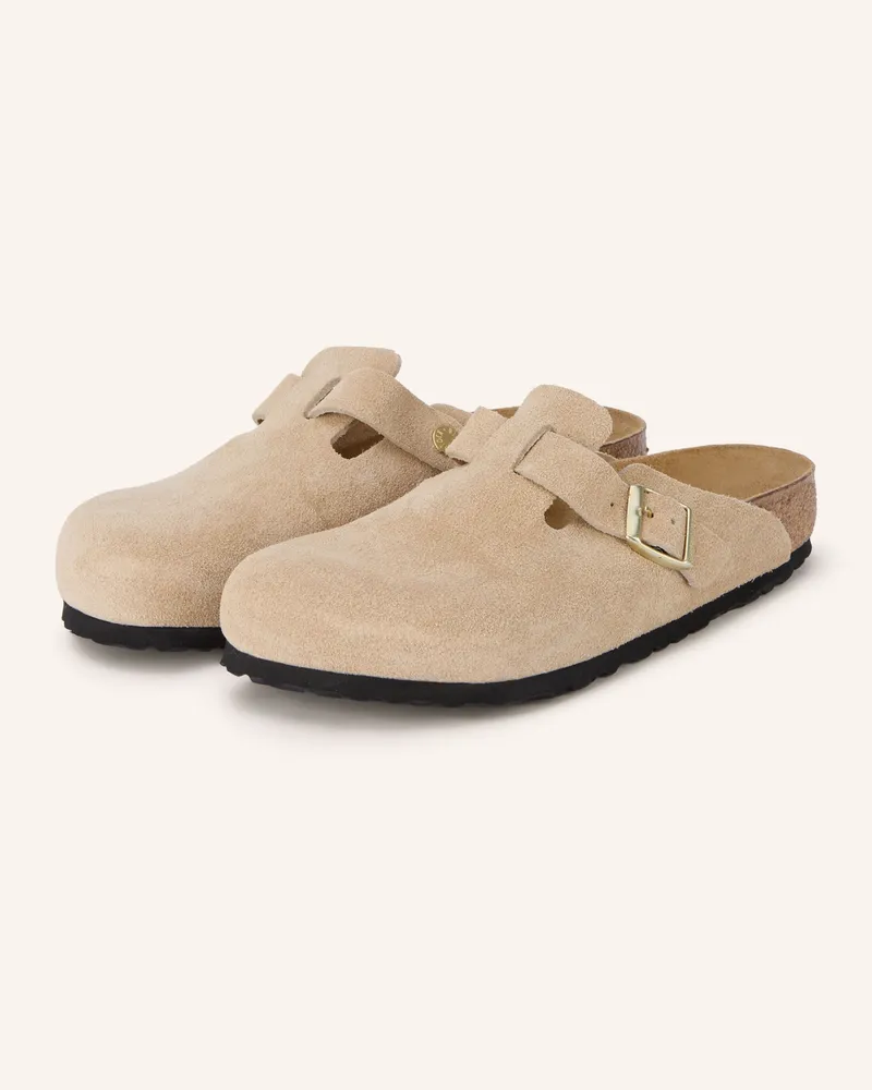 Birkenstock Pantoletten Boston Leve beige Beige