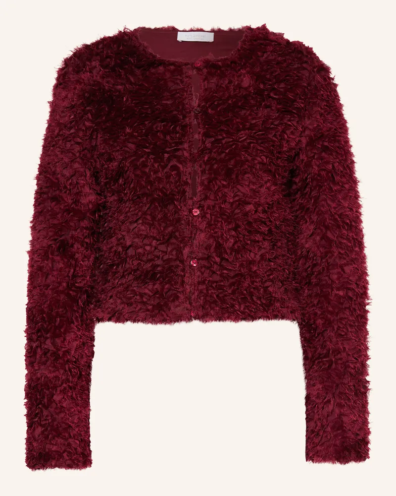 Rich&Royal Kastenjacke Dunkelrot