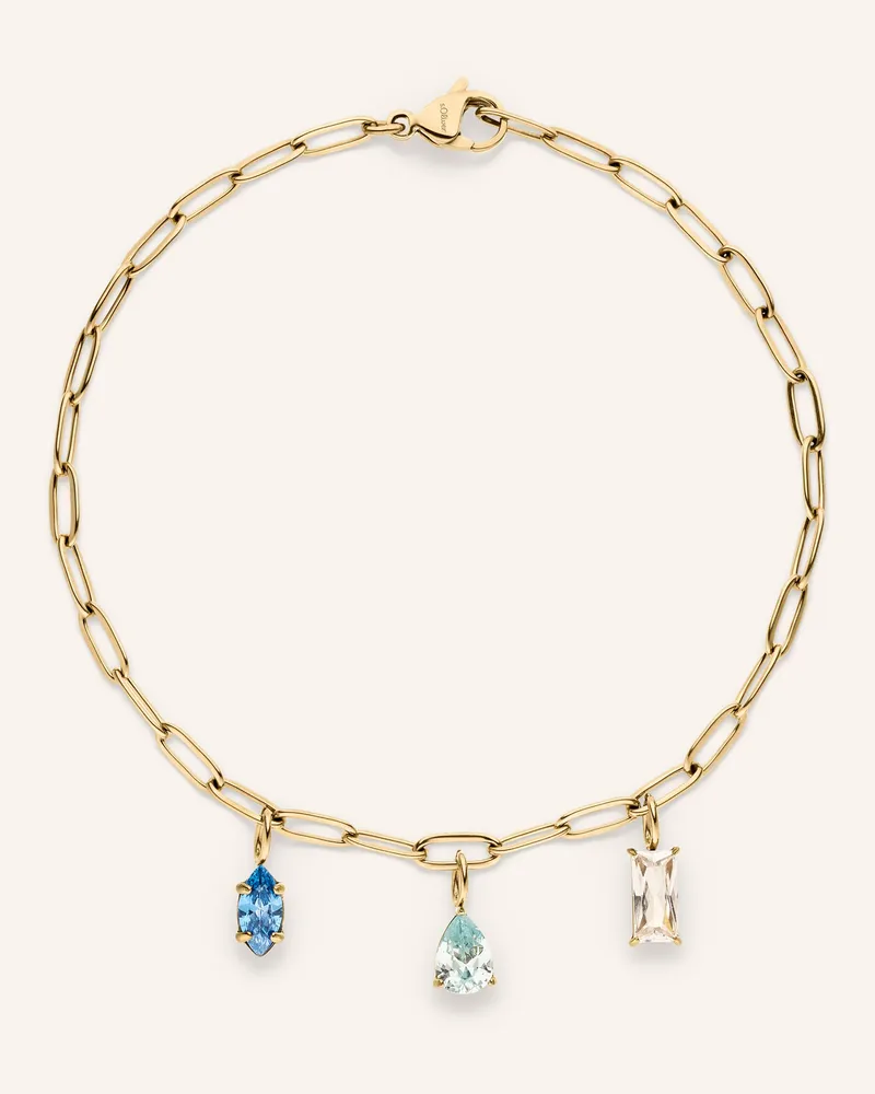 S.Oliver Armband  Aus  Edelstahl gold Gold