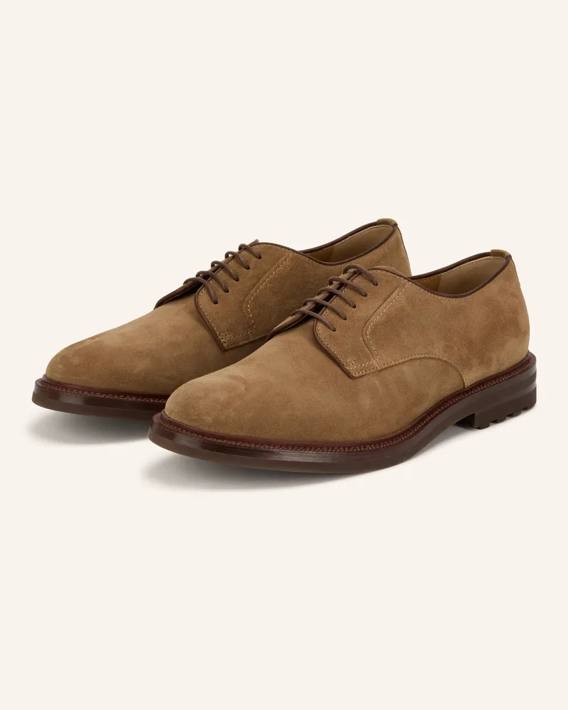 Henderson Schnürer beige Camel