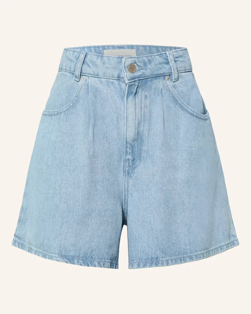MOSS COPENHAGEN Jeansshorts Saphina blau Light