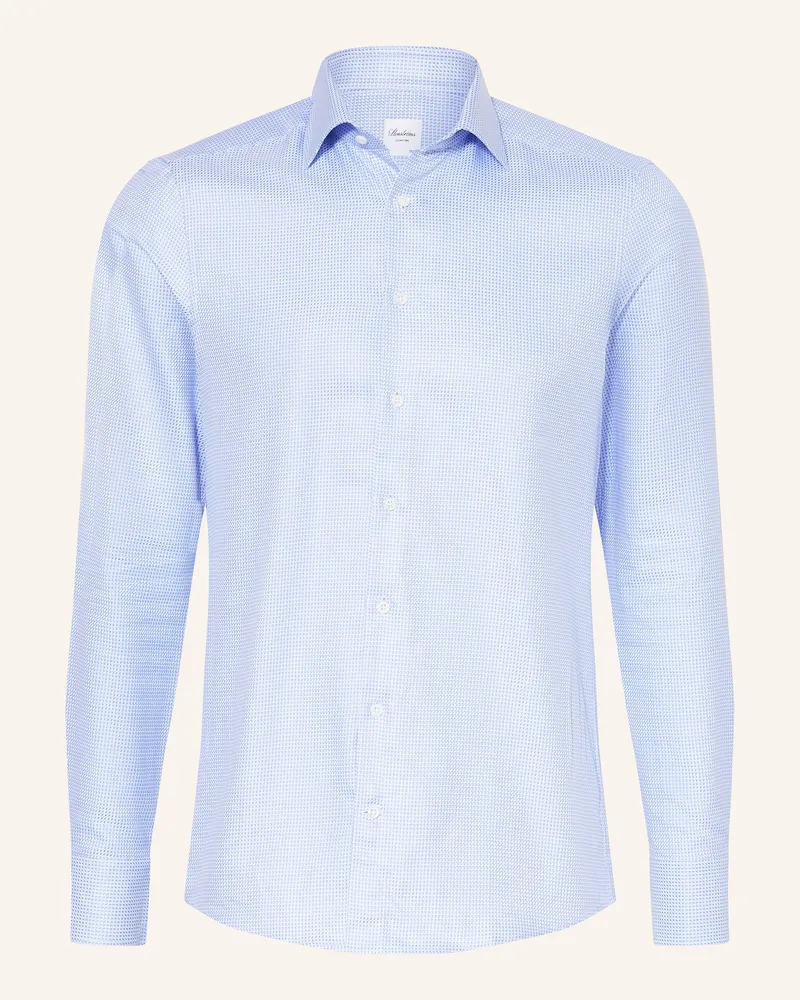 Stenströms Hemd Slim Fit Hellblau