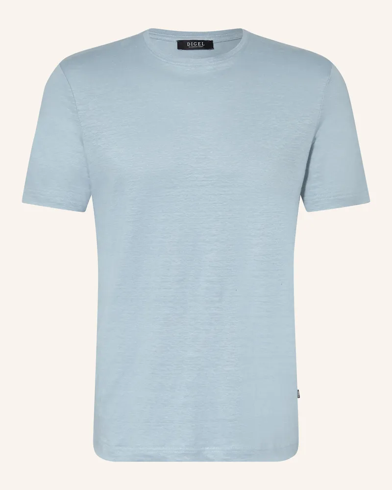 Digel T-Shirt DARK aus Leinen Hellblau