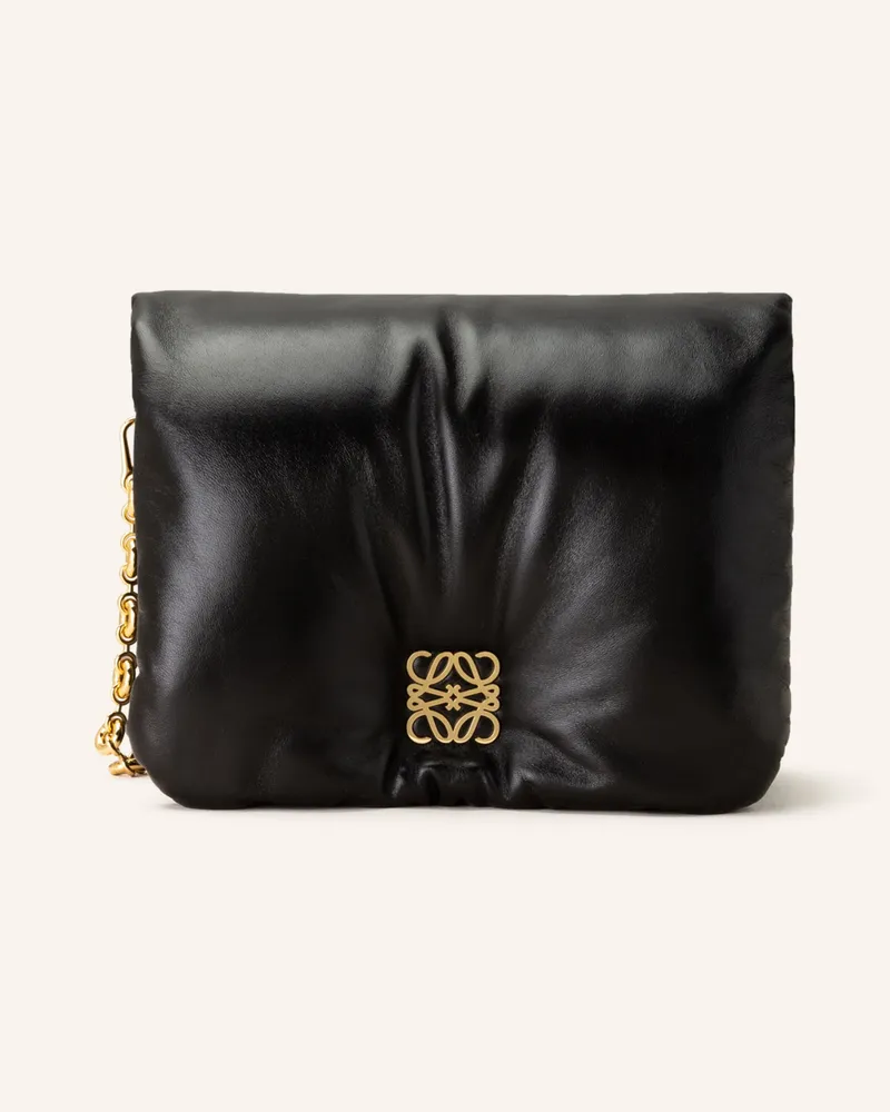 Loewe Schultertasche GOYA Schwarz