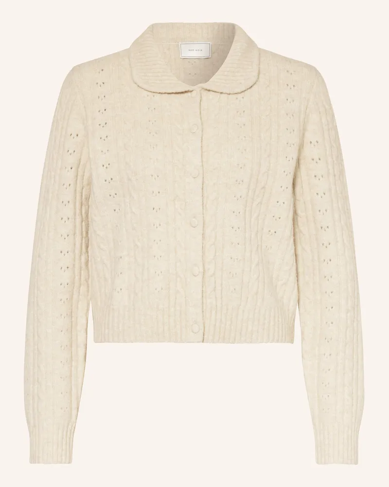 Neo Noir Strickjacke Emelie weiss Creme