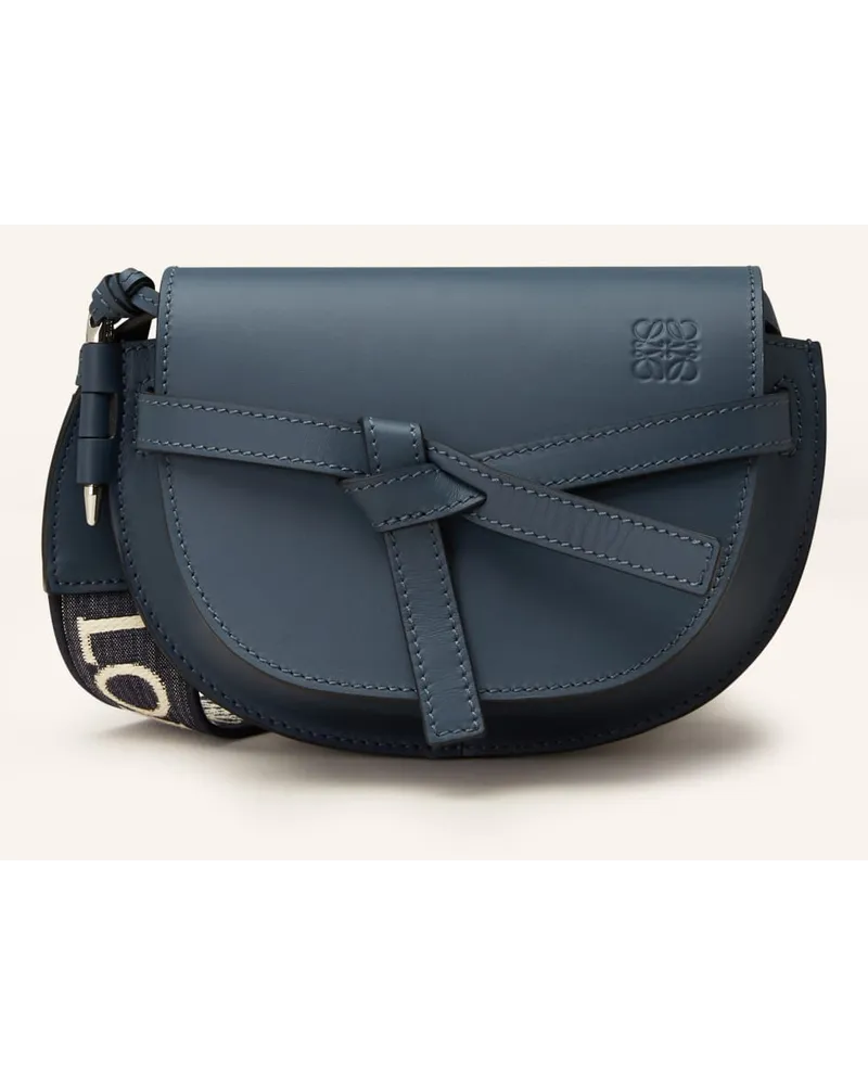 Loewe Umhängetasche MINI GATE DUAL Blau