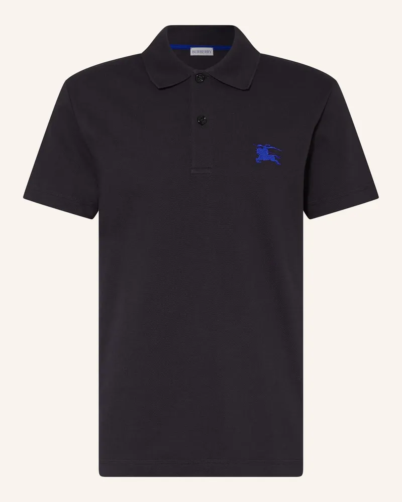 Burberry Piqué-Poloshirt Schwarz