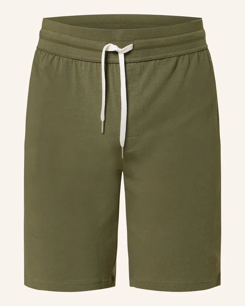 Tommy Hilfiger Schlafshorts gruen Oliv