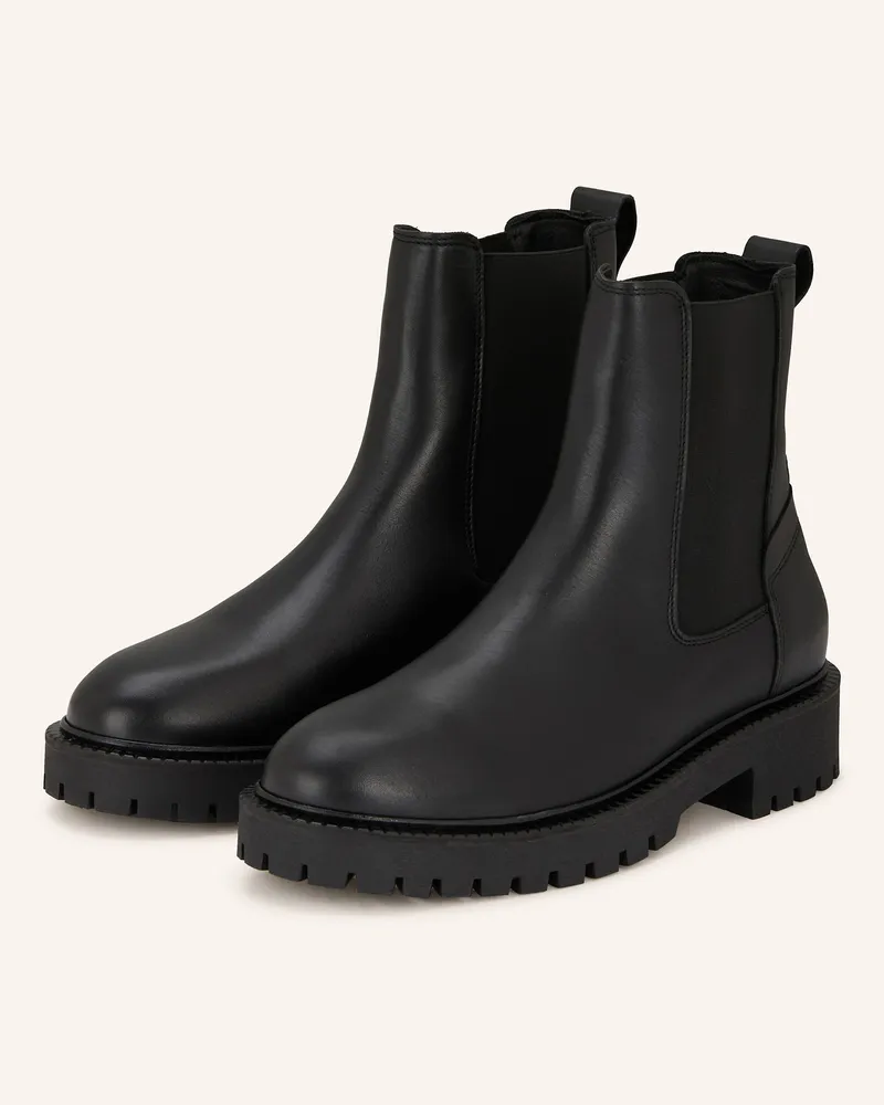 Marc O'Polo Chelsea-Boots schwarz Schwarz