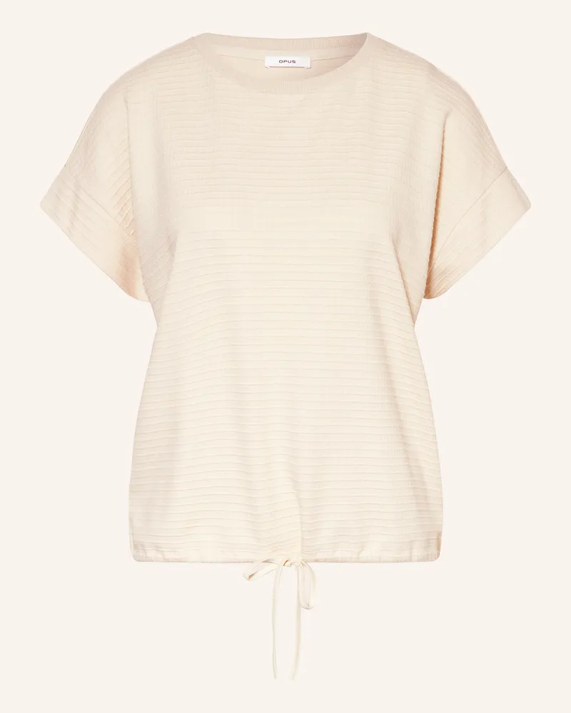 OPUS T-Shirt SOLKE Ecru