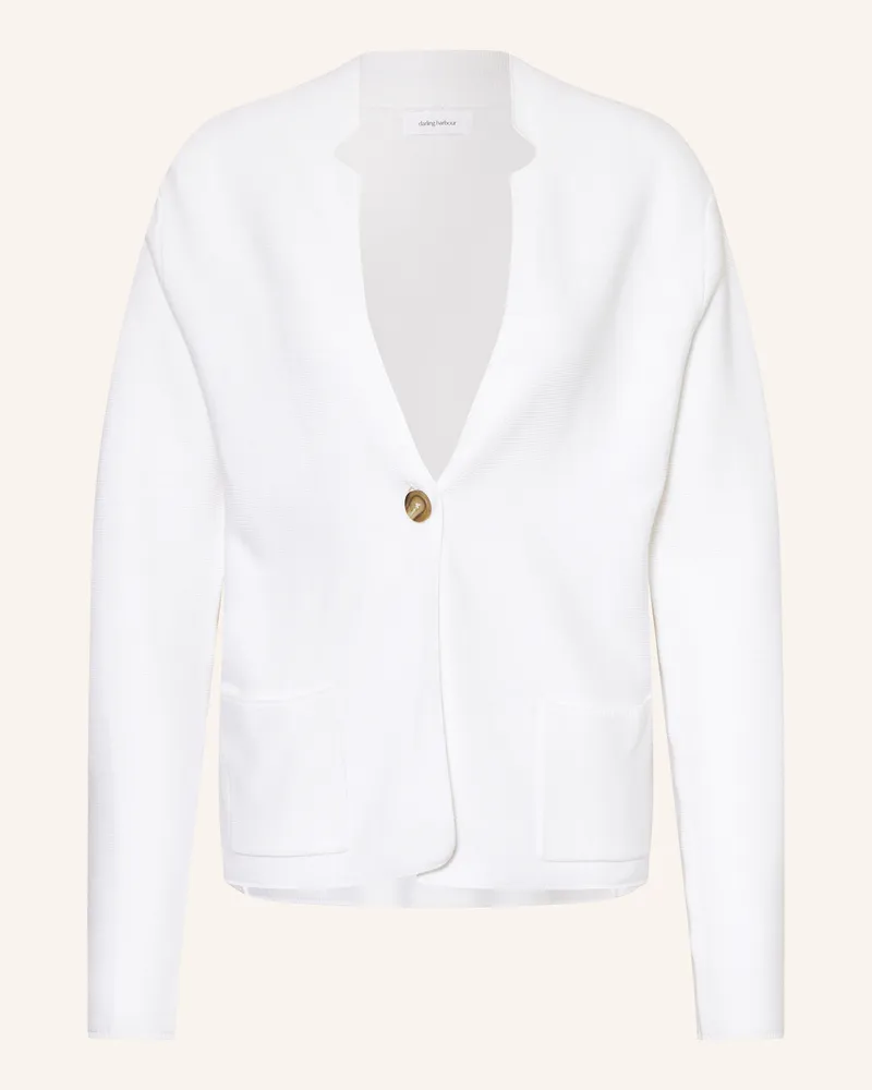 Darling Harbour Strickjacke Weiss