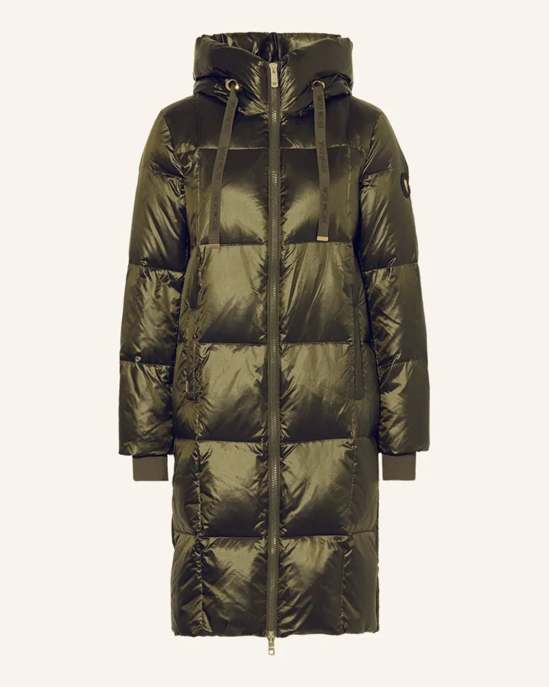 Mos Mosh Daunenmantel Nova gruen Dunkelgrün