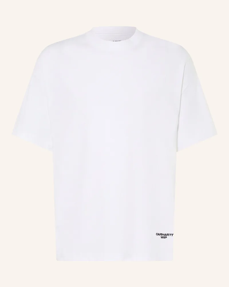 Carhartt WIP T-Shirt Chapter Script weiss Weiss