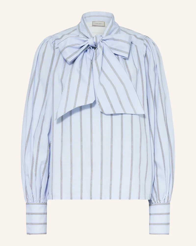 Neo Noir Schluppenbluse Jaz blau Hellblau