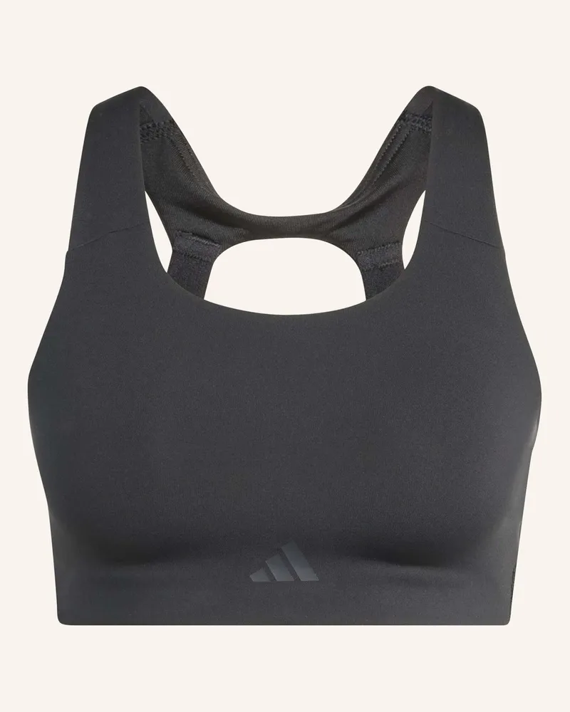 adidas Sport-BH OPTIME POWER Schwarz