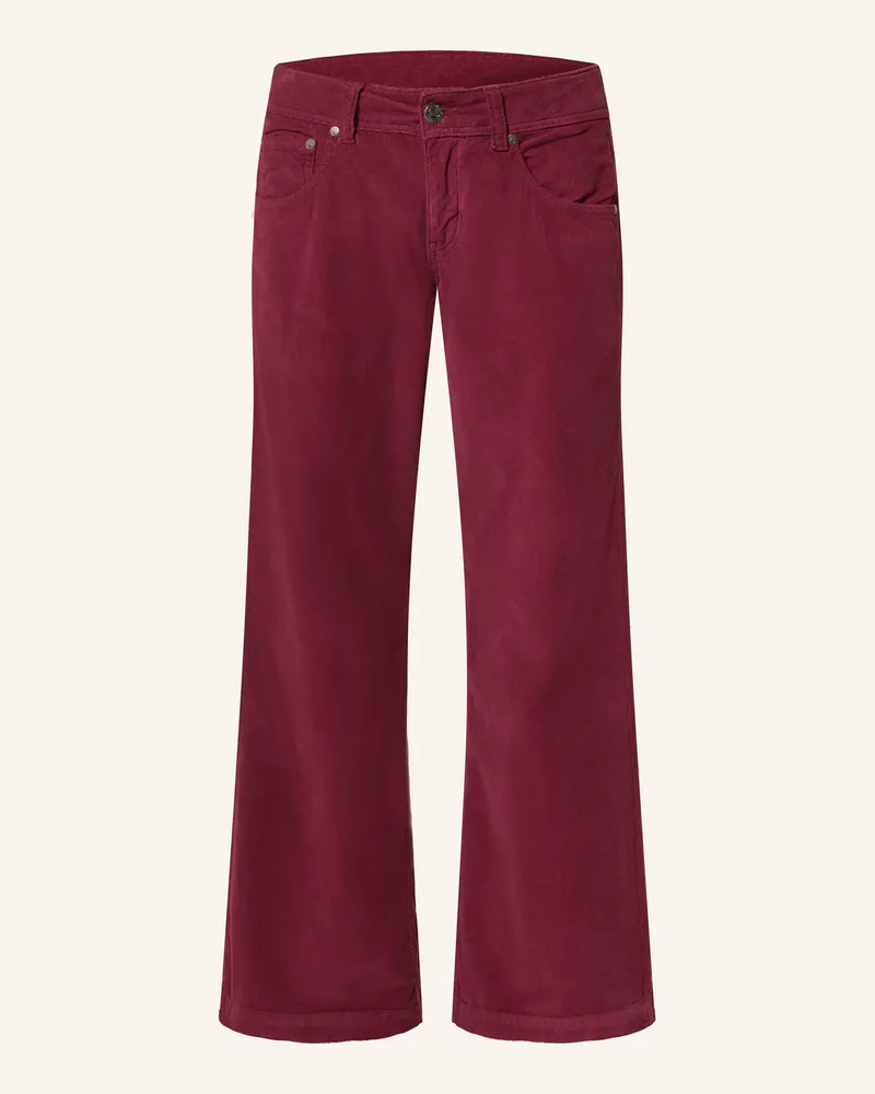 Herrlicher Cordhose EDNA Dunkelrot