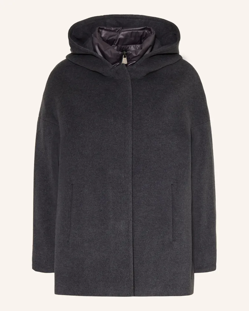Cinzia Rocca Jacke Mit Herausnehmbarer Blende grau Dunkelgrau