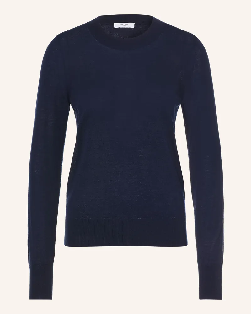 Reiss Pullover Sadie Aus Merinowolle blau Dunkelblau