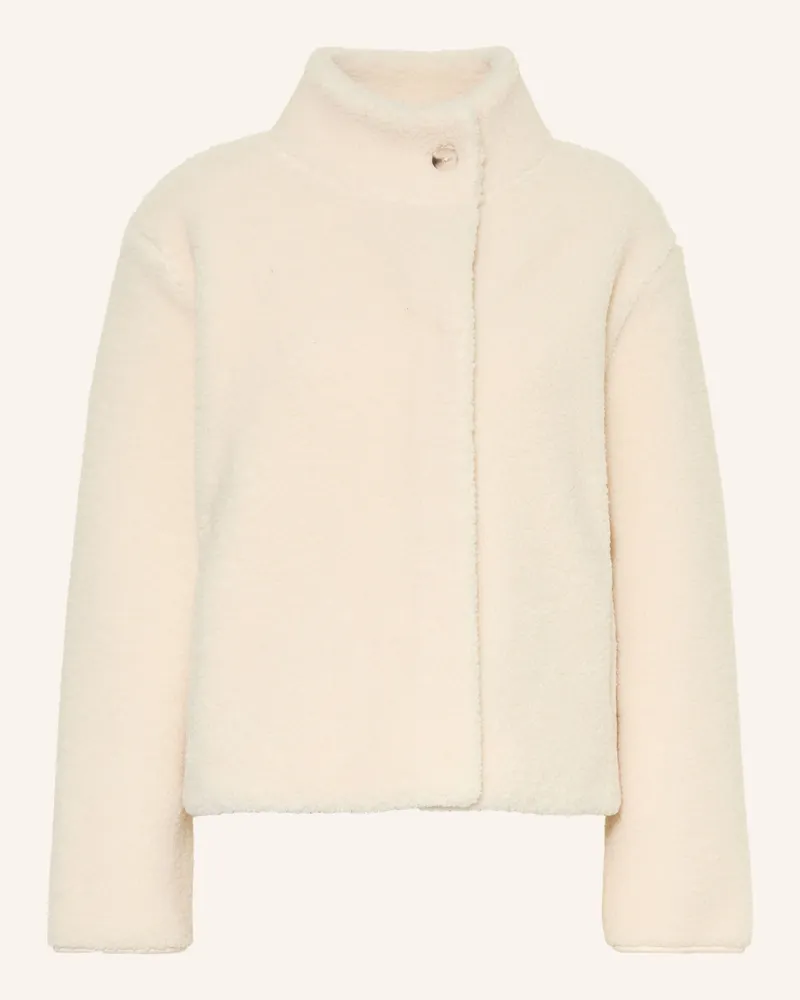 someday. Teddyfell-Jacke Umari beige Creme