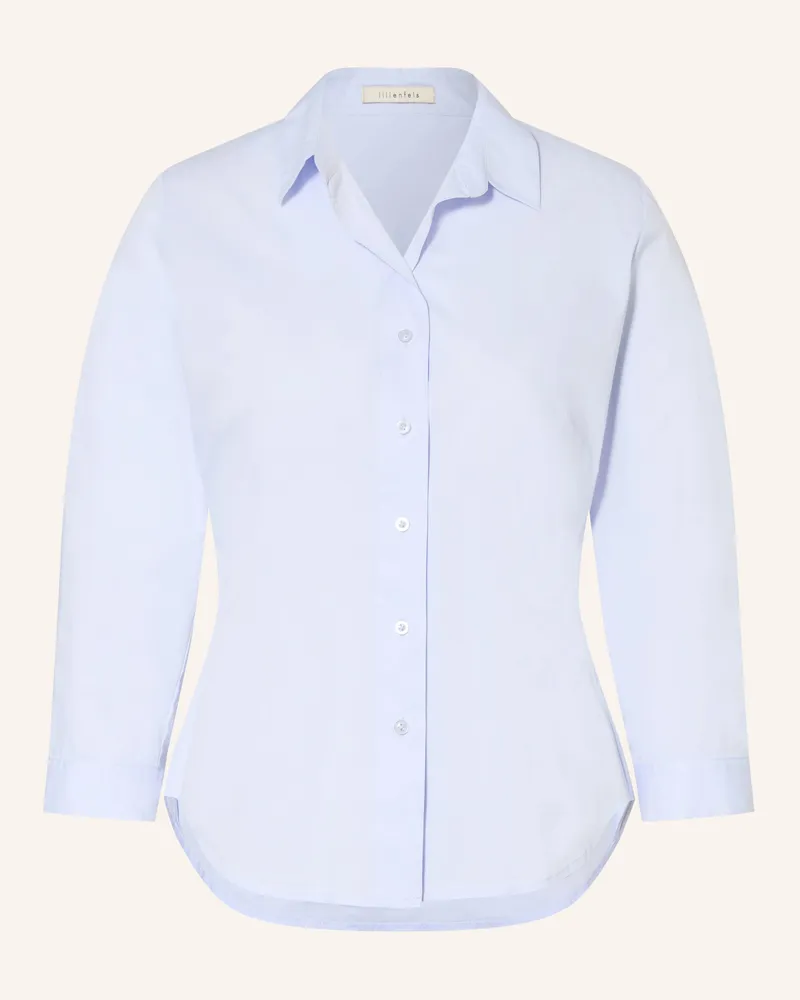 lilienfels Bluse Mit 3/4-Arm blau Hellblau