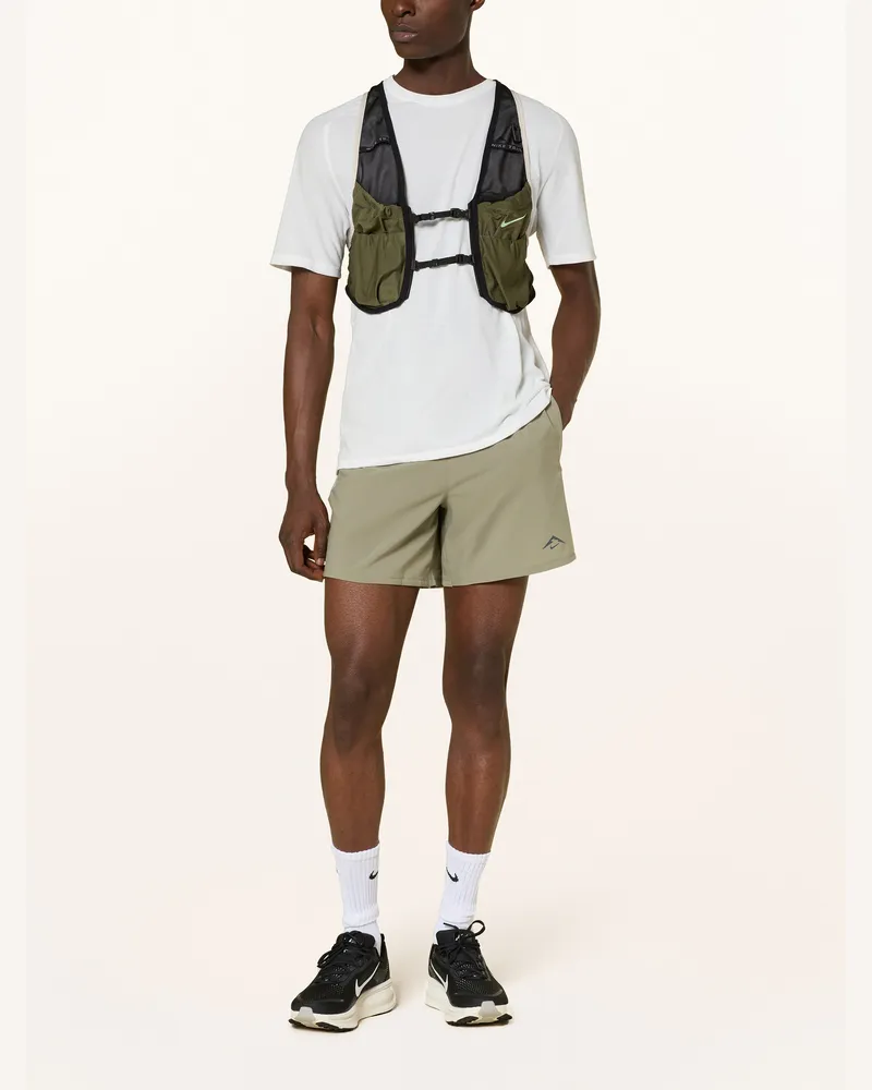 Nike Laufweste Trail 2.0 schwarz Dunkelgrün