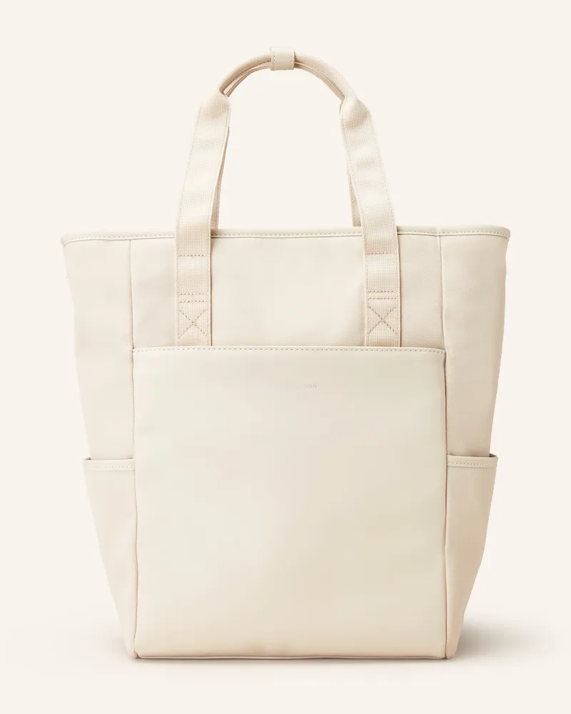 Kapten & Son Set LINDBY: Wickeltasche, Kulturtasche, Wickelunterlage und Buggy Straps Hellbraun