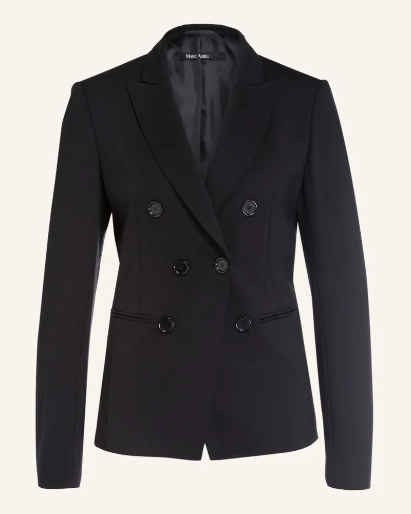 MARC AUREL Blazer schwarz Schwarz
