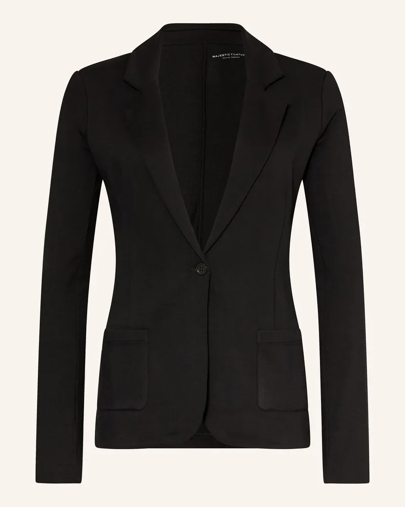 Majestic Blazer schwarz Schwarz