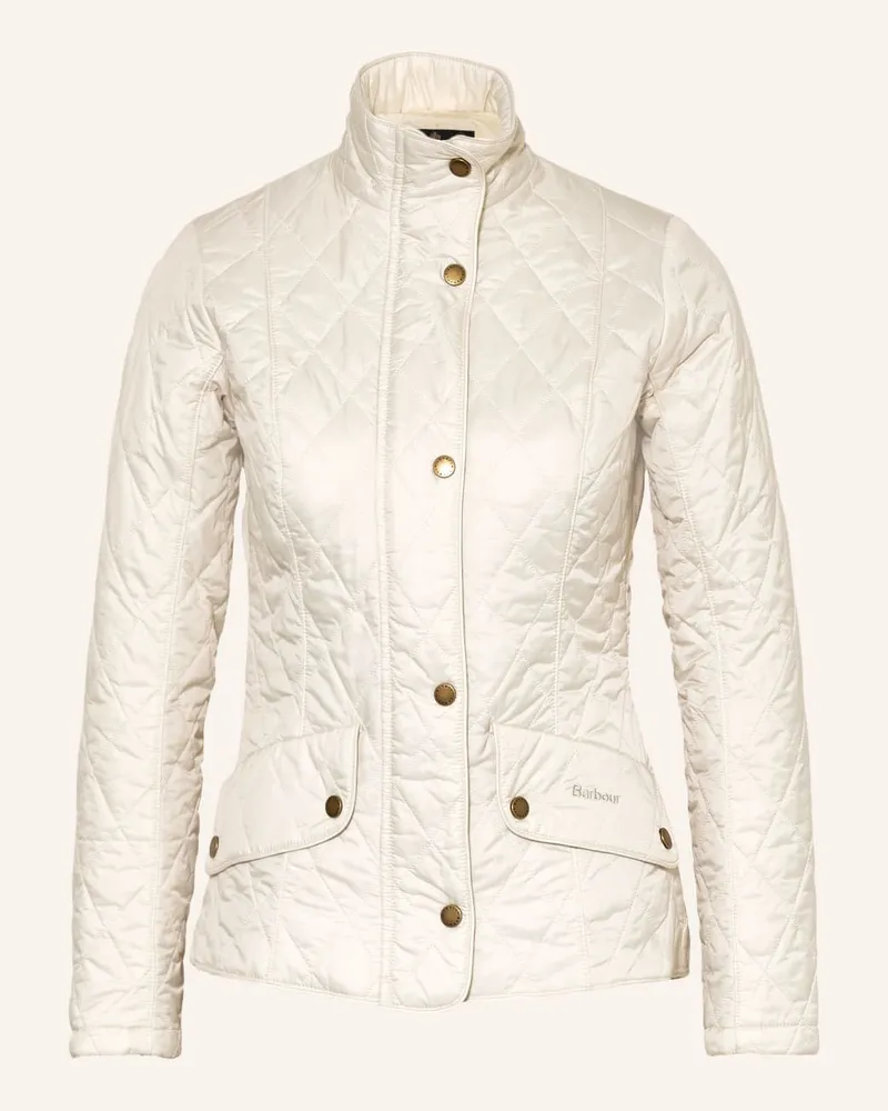 Barbour Steppjacke CAVALRY Weiss