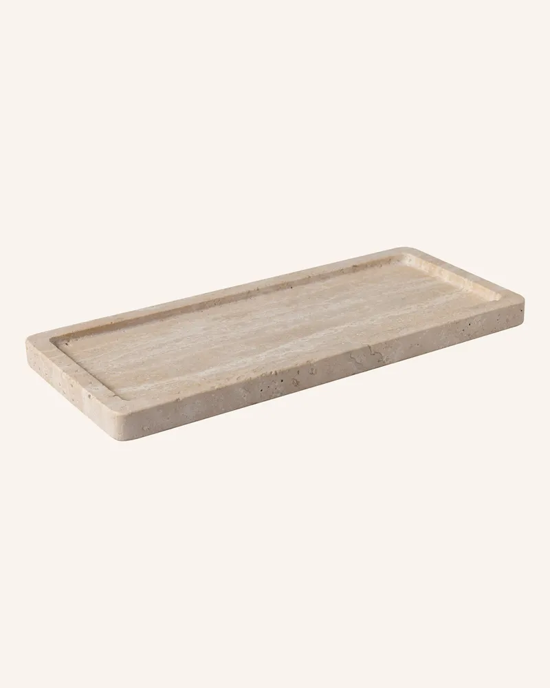 Villeroy & Boch Servierplatte Manufacture Travertine beige Beige