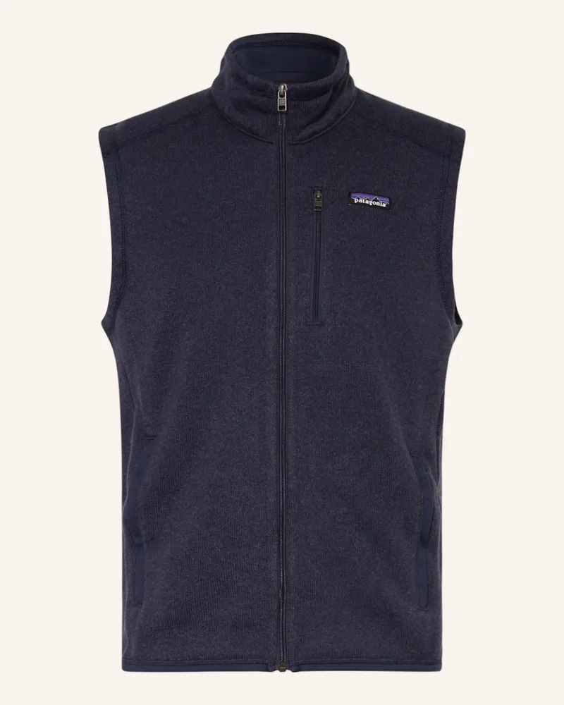 Patagonia Strick-Fleeceweste Better Sweater™ blau Dunkelgrau