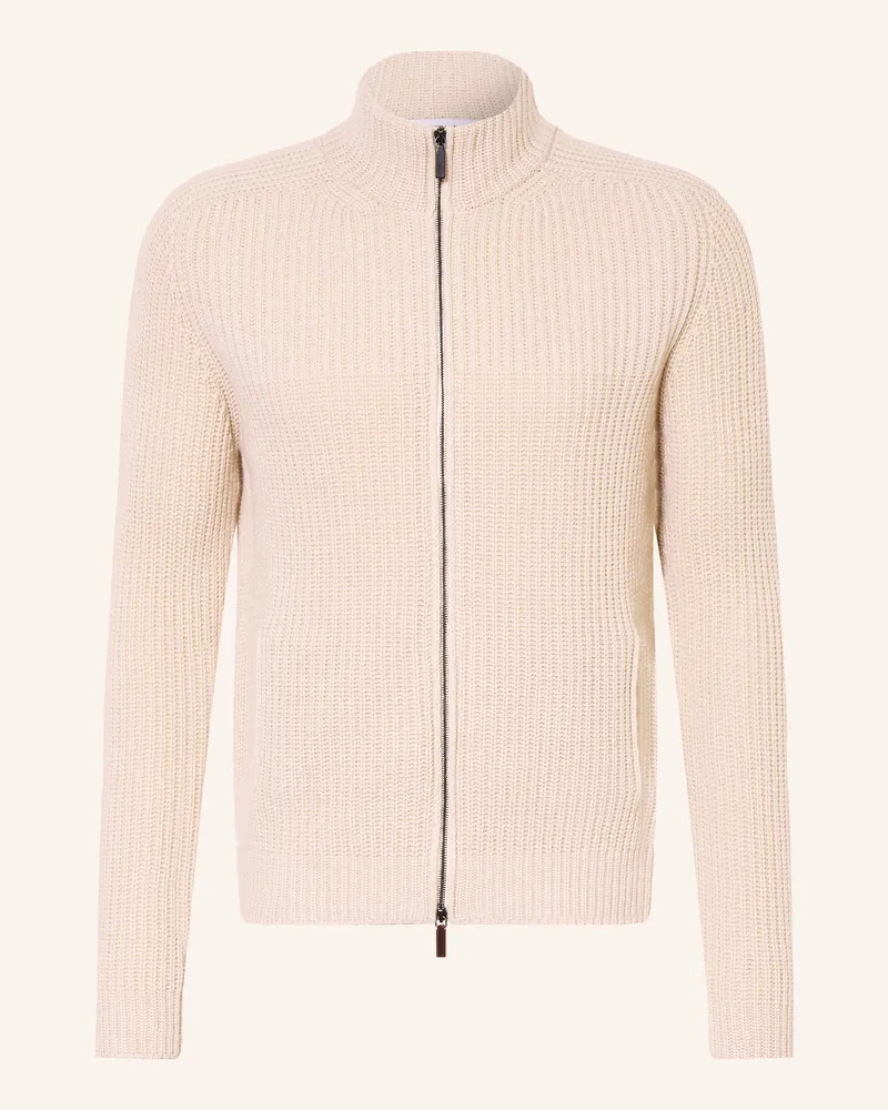 Iris von Arnim Strickjack AVENOR aus Cashmere Beige