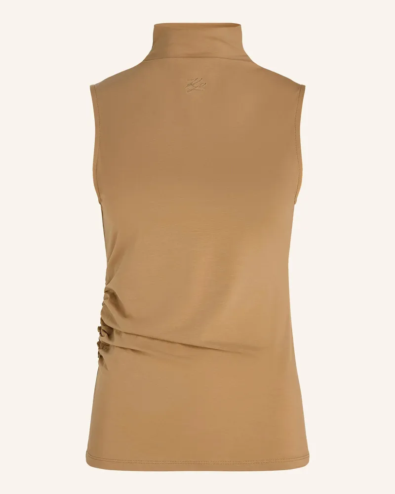 Karl Lagerfeld Unterhemd braun Braun