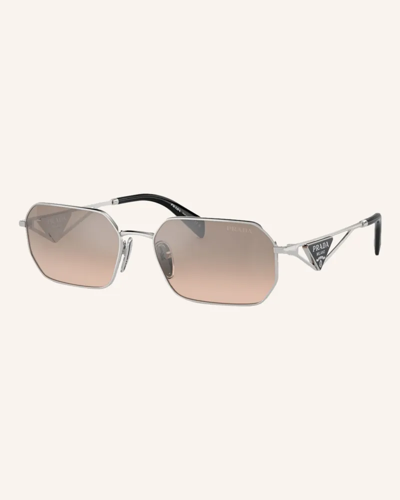 Prada Sonnenbrille Pr a51s silber 1bc8j1