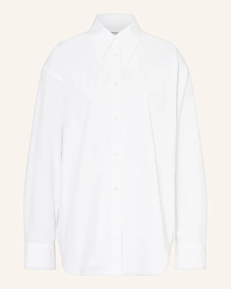 Copenhagen Oversized-Hemdbluse weiss Weiss