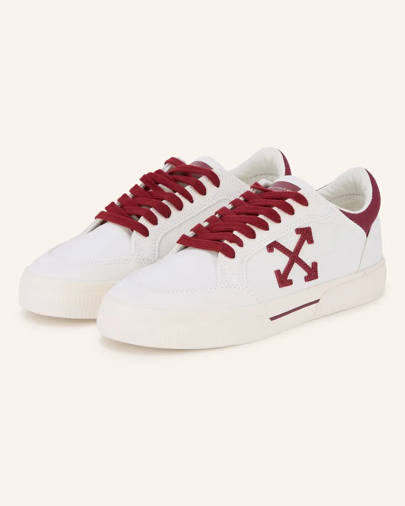OFF-WHITE Sneaker Vulc weiss Weiss