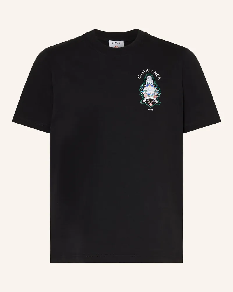 Casablanca Paris T-Shirt schwarz Schwarz