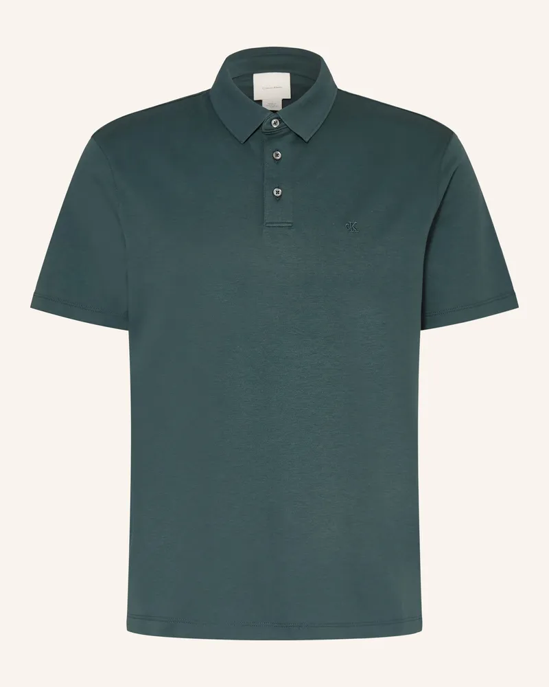 Calvin Klein Jersey-Poloshirt Classic Fit Petrol