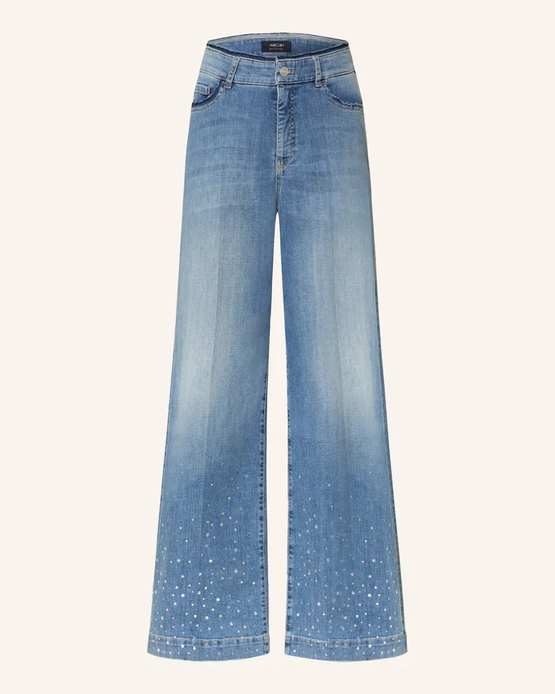 Marc Cain Wide Leg Jeans WARRI mit Schmucksteinen 353