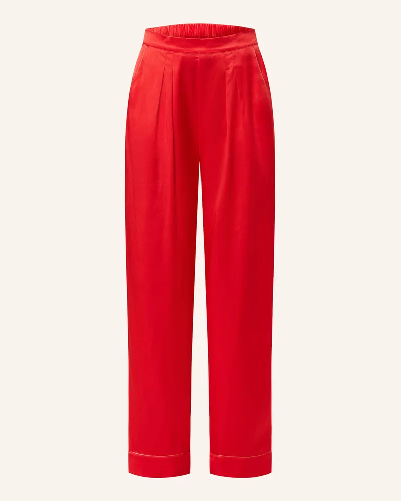 Eres Schlafhose MONDAIN aus Seide Rot