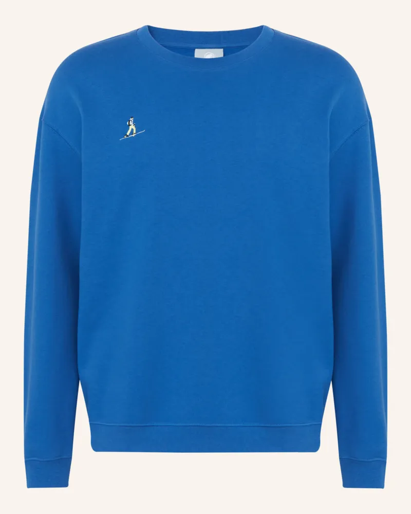 Mammut Midlayer-Pullover Base Ml Crew Neck blau Blau