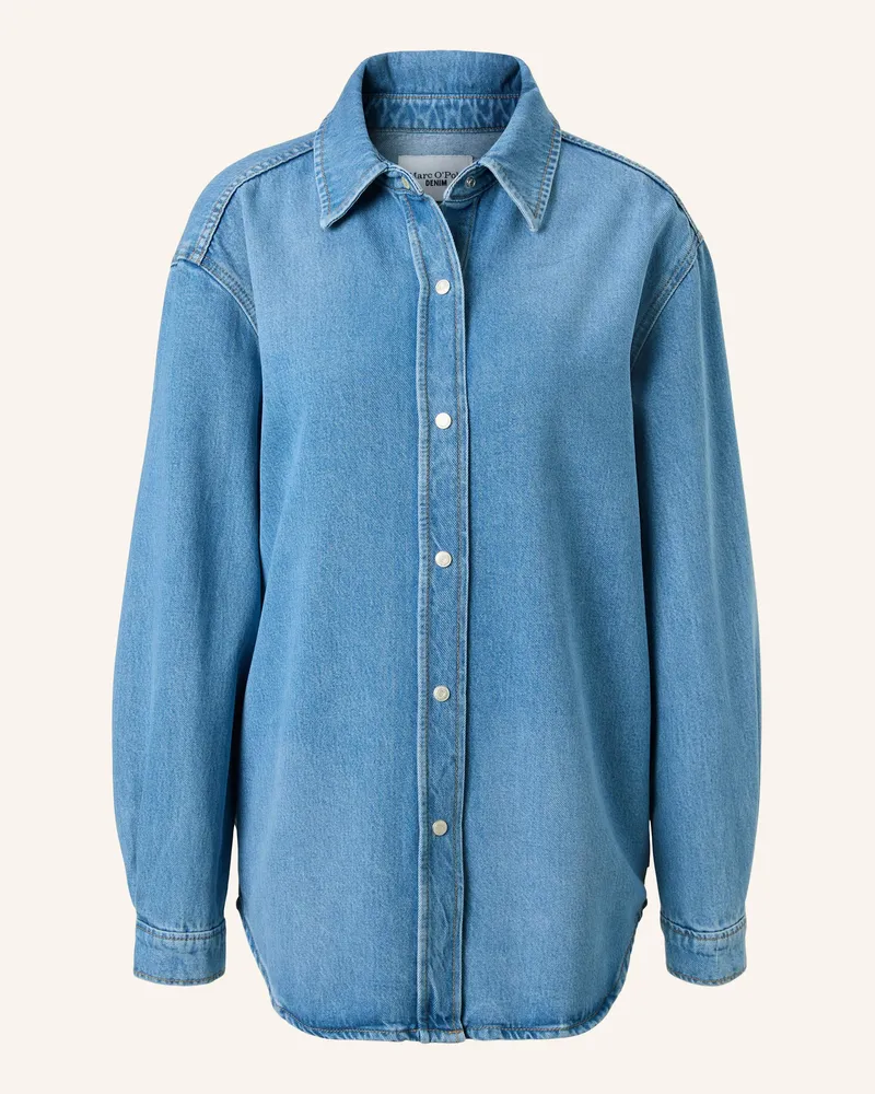 Marc O'Polo Denim-Bluse blau Hellblau