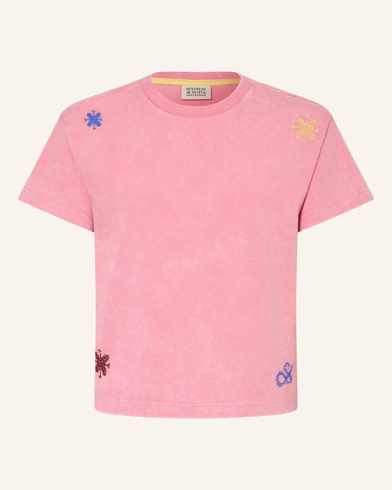 Scotch&Soda T-Shirt rosa Rosa